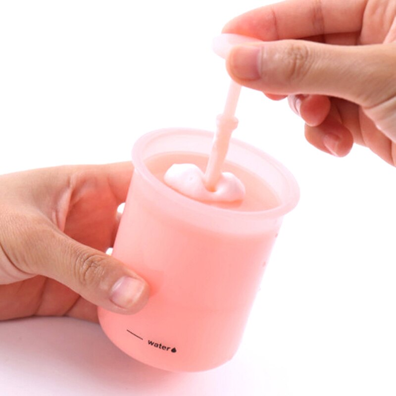 Outil de nettoyage moussant, nettoyant Simple pour le visage, douche, shampoing, bain, appareil à mousse, crème nettoyante