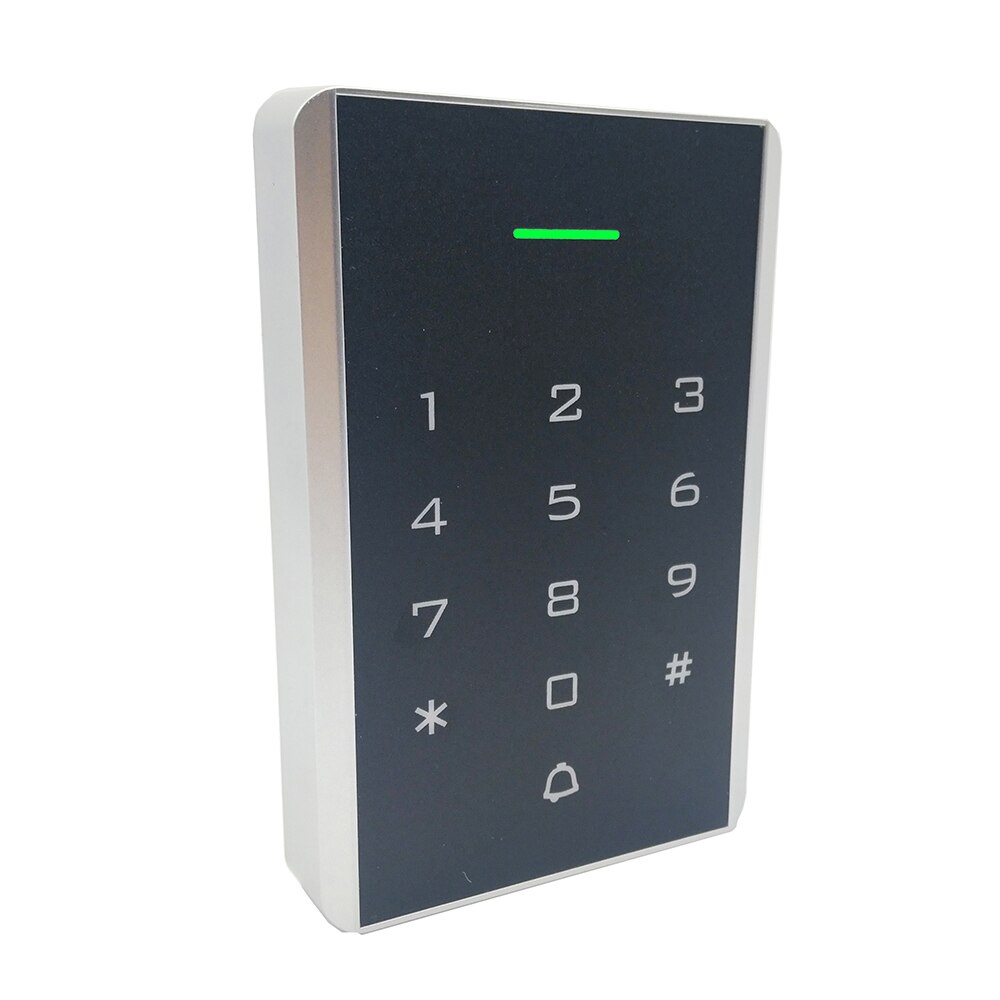 Wiegand input and output Keypad Reader Proximity 125khz RFID Card Door Lock Access Control System: No Keyfobs