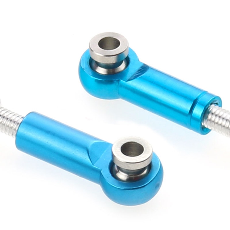 Pièces de rechange en aluminium pour Wltoys 1/18, 6 pièces réglables, A949, A959, A969, A979, K929, tige de traction en métal, A959-B,