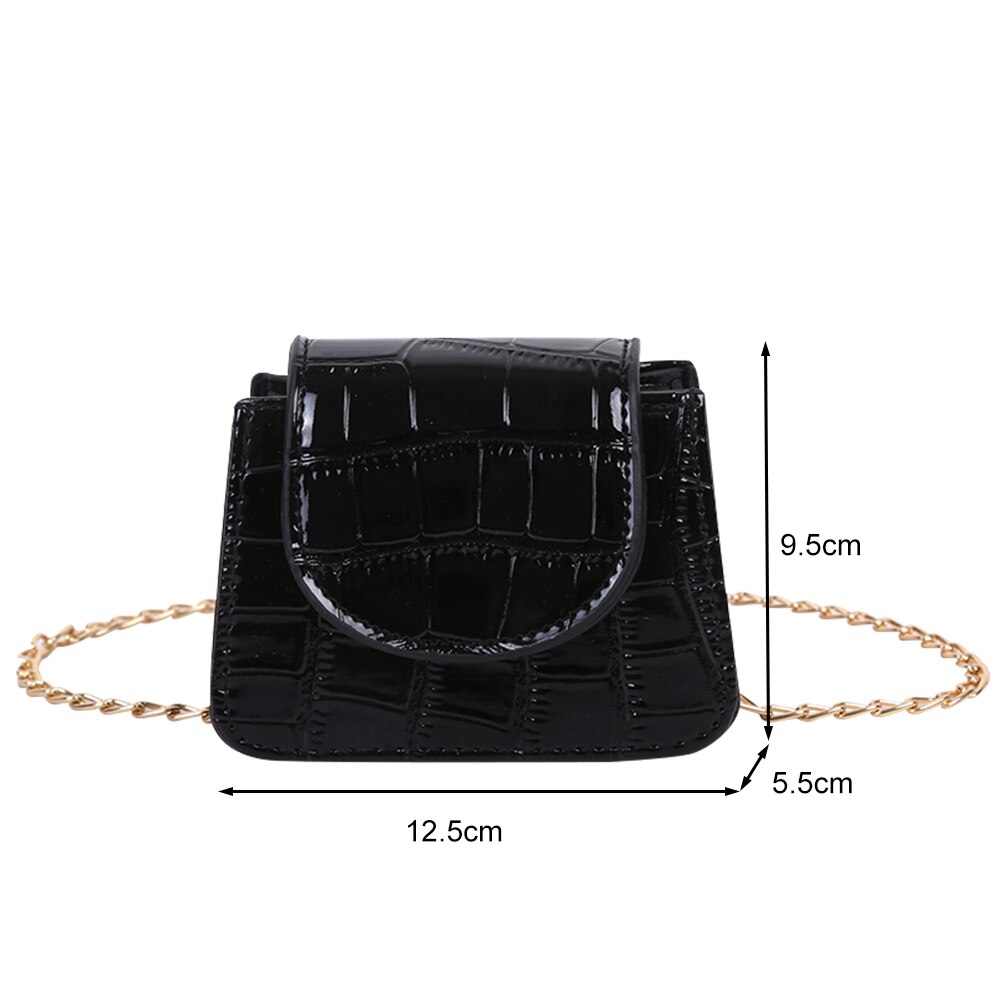 Mini PU Leder Umhängetaschen Für Frauen Stein aufbringen Platz Bote Schulter Tasche Damen Telefon Geldbörsen und Handtaschen