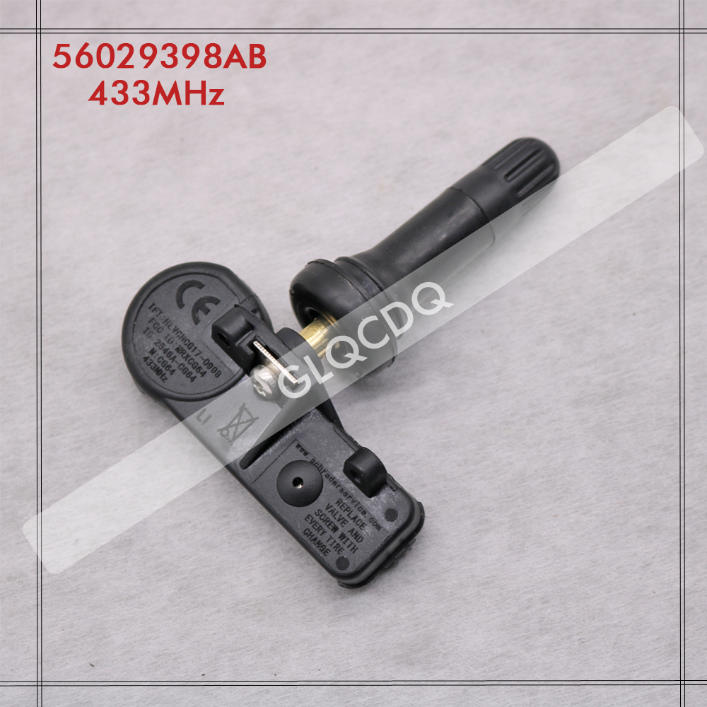 FOR JEEP GRAND CHEROKEE IV TPMS 433MHz TIRE PRESSURE SENSOR TPMS JEEP TIRE AIR PRESSURE SENSOR 56029398AB