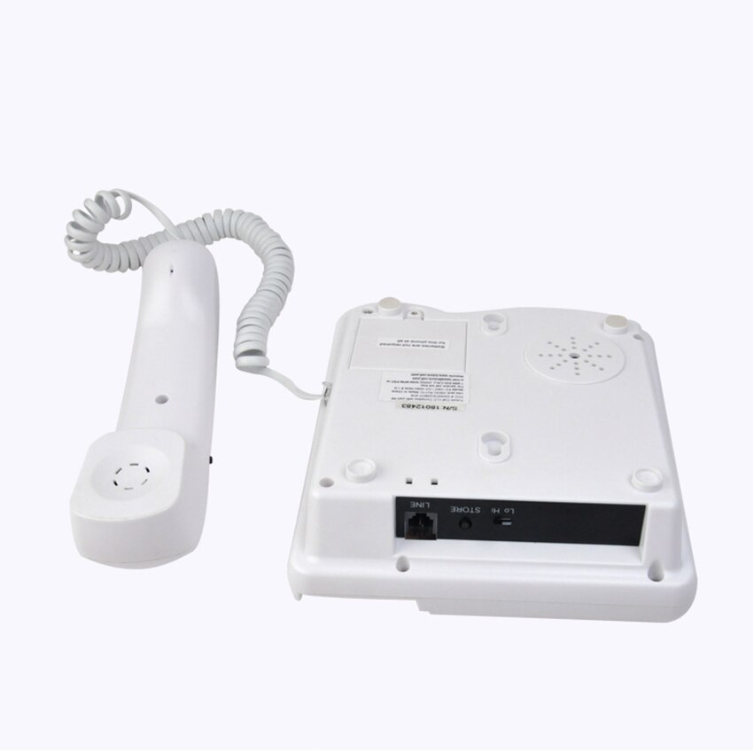Amplified Vaste Telefoon Snoer Desk Telefoon Met Grote Knoppen, Luide Bel, Speed Dial Geheugen, voor Slechthorenden Senioren