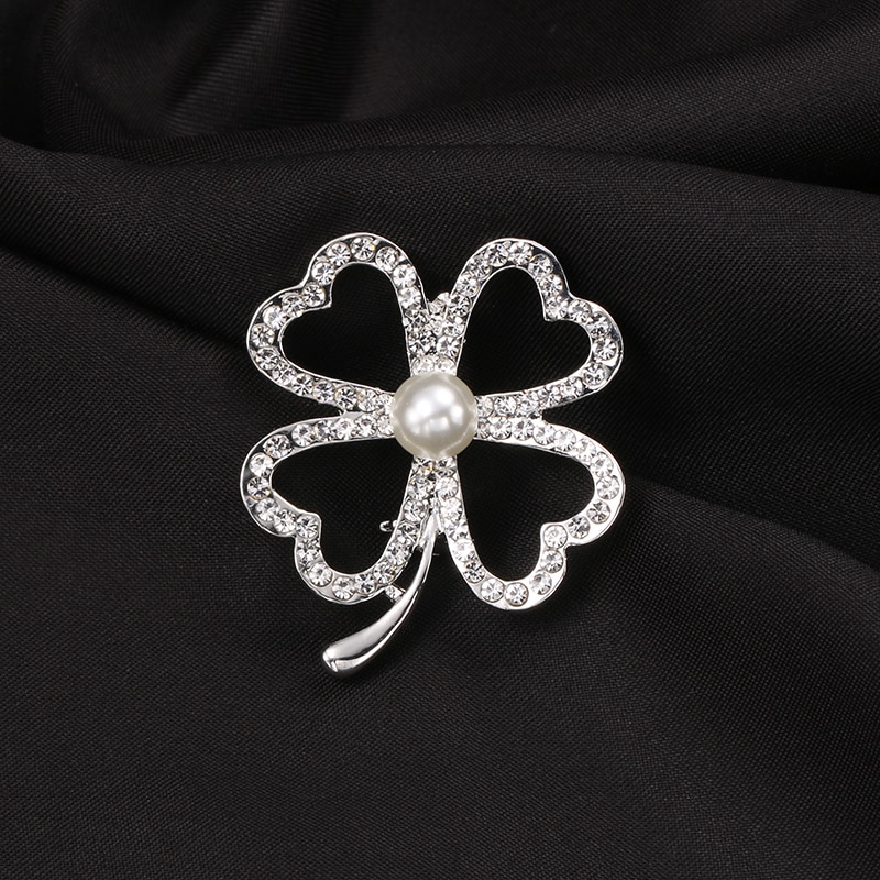 baiduqiandu Pearl & Crystal Booches Pin Charming Bow Butterfly Flower Guitar Women Wedding Bouquet Clothing Dress Accessories