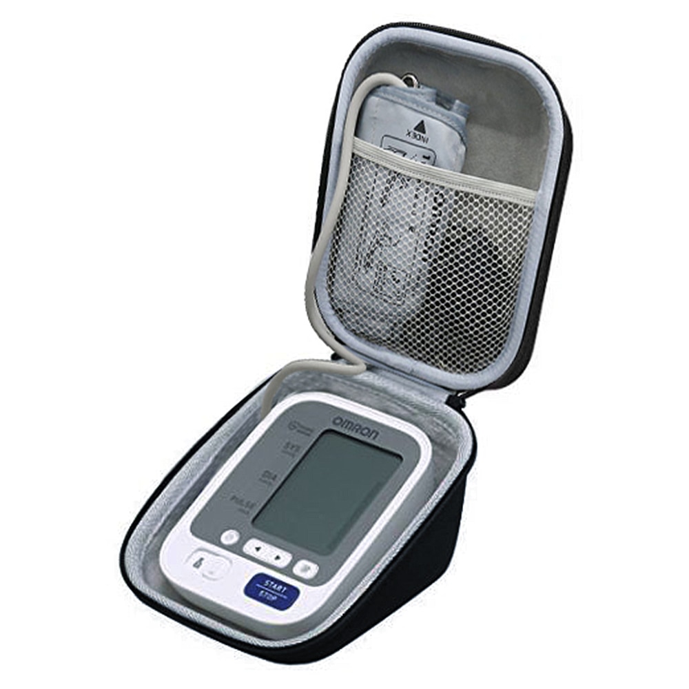 Eva Hard Case Voor Omron 10 Serie Draadloze Bovenarm Bloeddrukmeter (BP786 / BP785N / BP791IT) reizen Opbergdoos