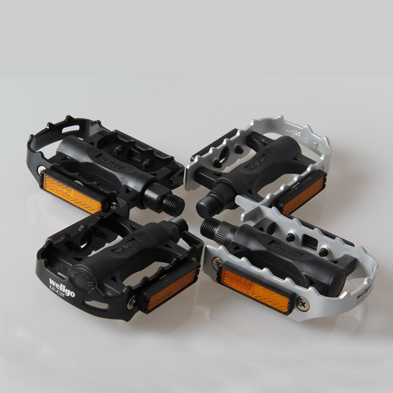 Wellgo-pedales ultraligeros para bicicleta de carretera, accesorios de aluminio de , LU-C25