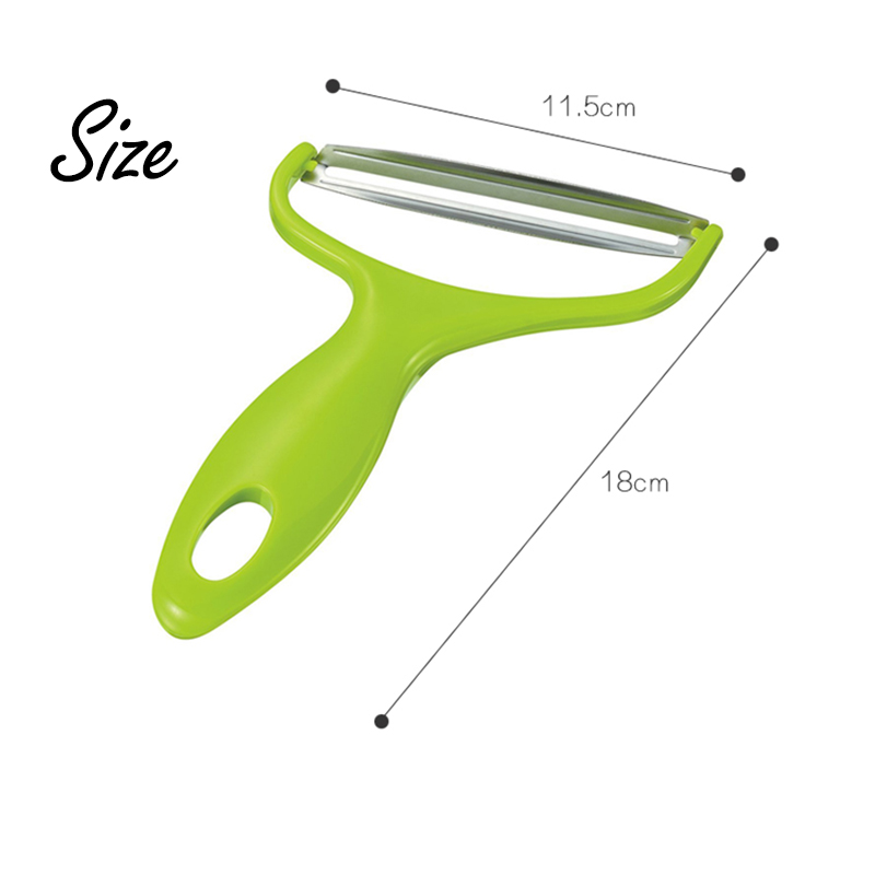 Brede Mond Kool Rasp Keuken Gadgets DIY Groente Fruit Dunschiller Kool Cutter Slicer Keuken Roestvrijstalen Mesje