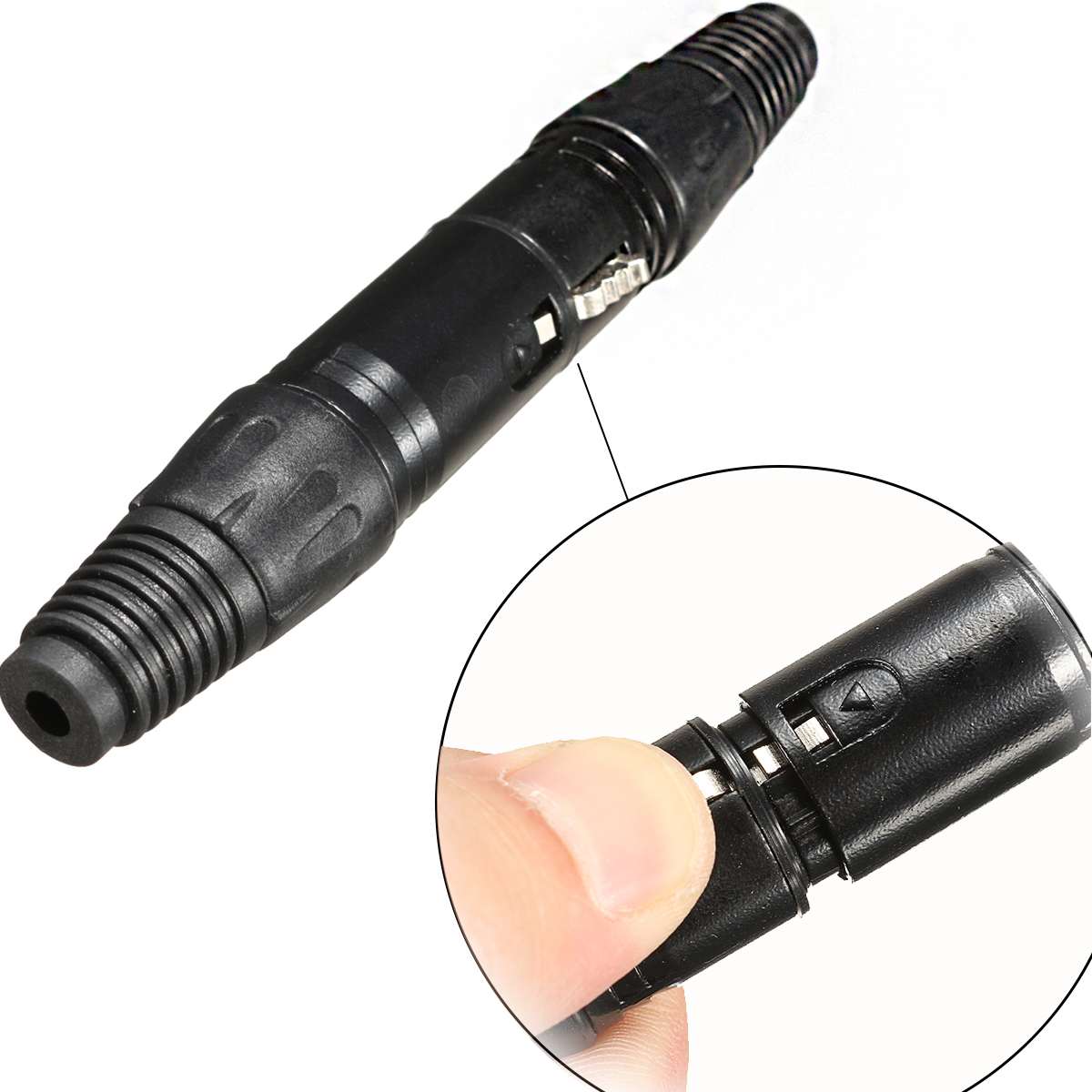 20 Pcs 3Pin Xlr Man-vrouw Microfoon Verlengkabel Microfoon Kabels Plug Audio Socket Mic Audio Connector Adapter