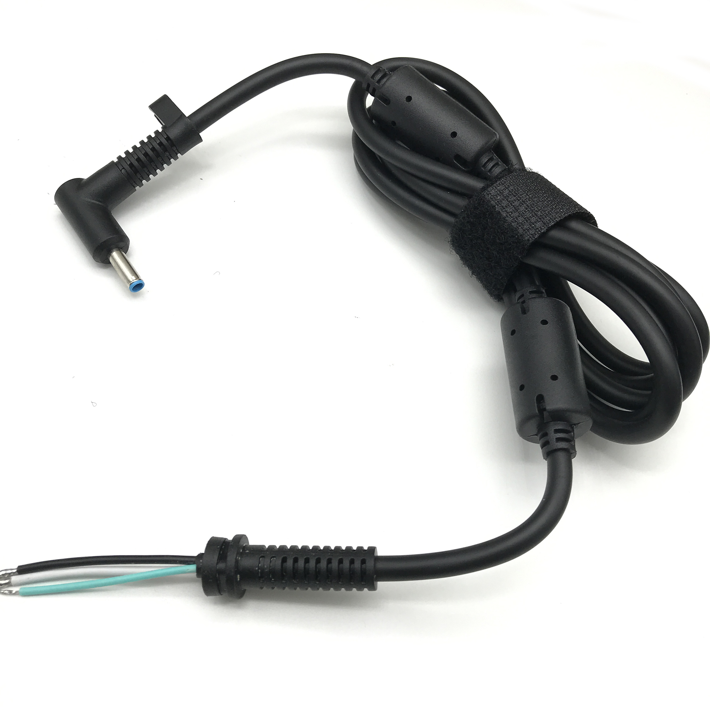Dc4.5*3.0 mm-nastainen virtalähdeliitin johdolla/kaapelilla h  p 19.5v 10.3a 200w 230w 90w 180w kannettavan tietokoneen laturiin, 3- johtoiseen adapteriin
