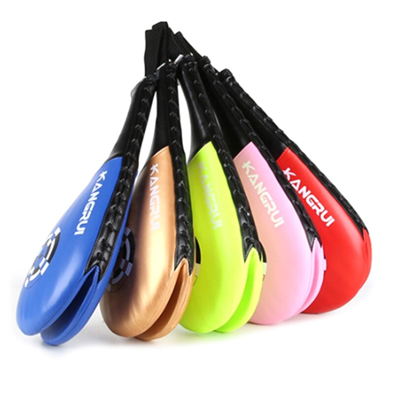 KANGRUI Taekwondo Boxing Pads Equipment Karate Punch PU Rebound Pads Double Kick Kids Adult Boxing Pad Boxer Training