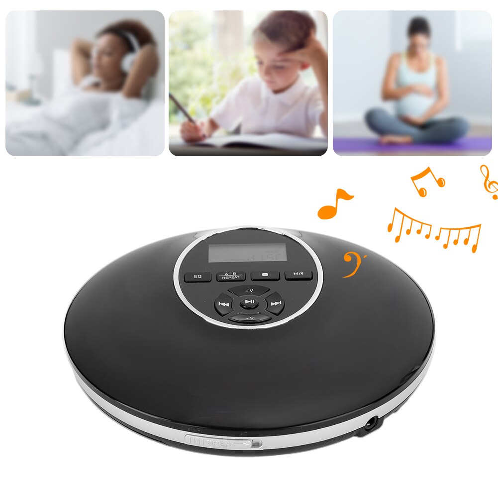 Q50 Portable Bluetooth CD Player Mobile Carrying Fetal Education Language Repeater