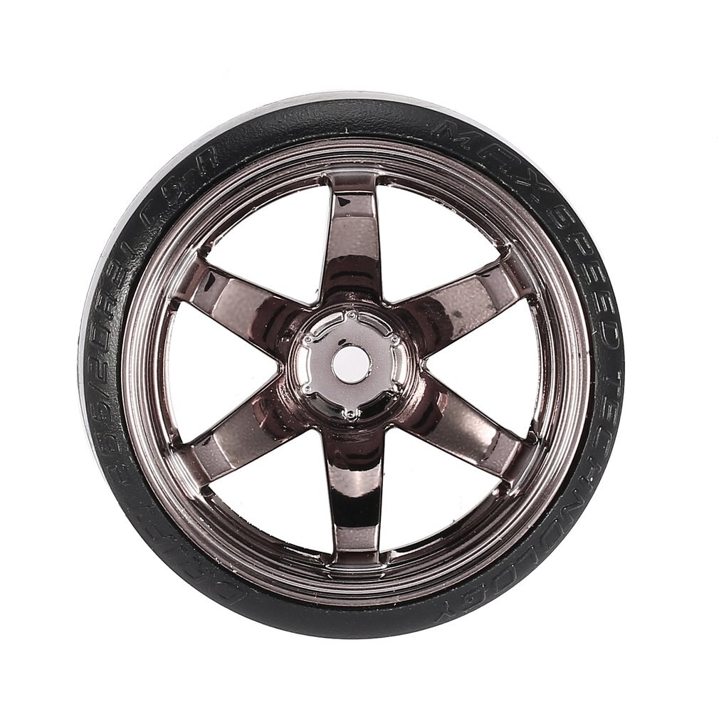 4Pcs RC Hard Pattern Drift Tires Tyre Wheel for Traxxas HSP Tamiya HPI 1:10 RC On-road Vehicle Drifting Car Hard Tyre Set