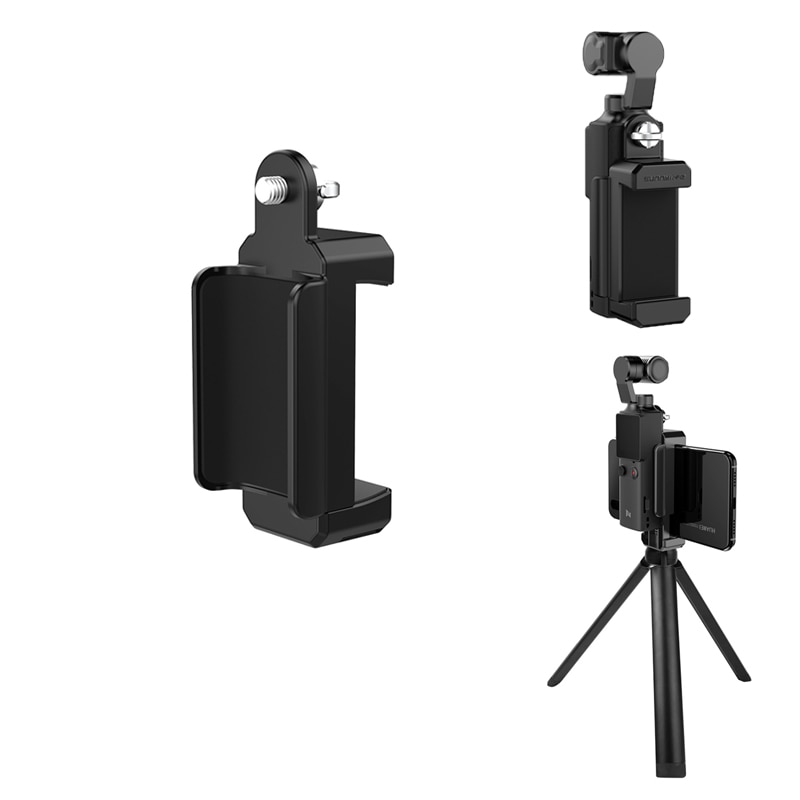 Pocket Camera Telefoon Clip Adapter Compatibel Met Selfie Stok Statief Voor Fimi Palm Pocket Camera Accessoires