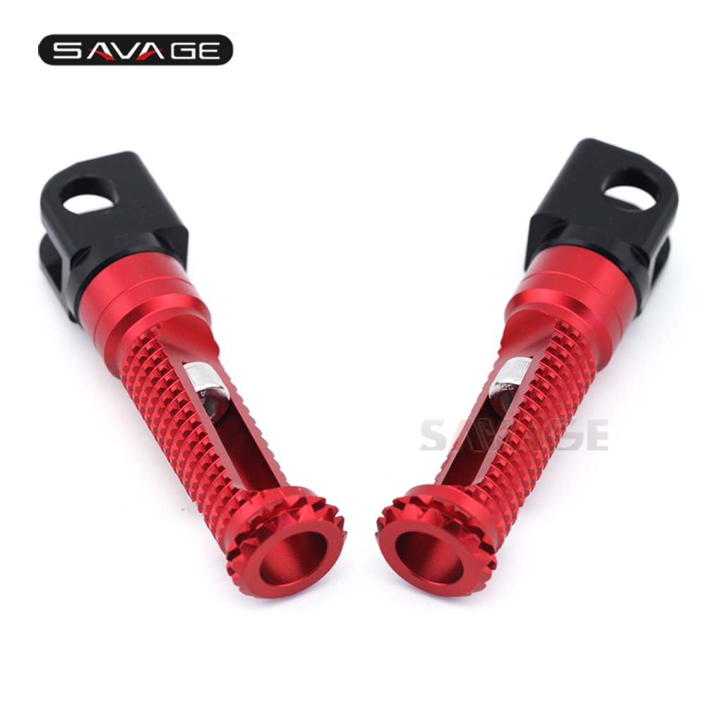 Voetsteunen voor suzuki gsr gsx -s 750 1000/f hayabusa b-king gsx 1300/r motorrijder voetsteun gsr 750