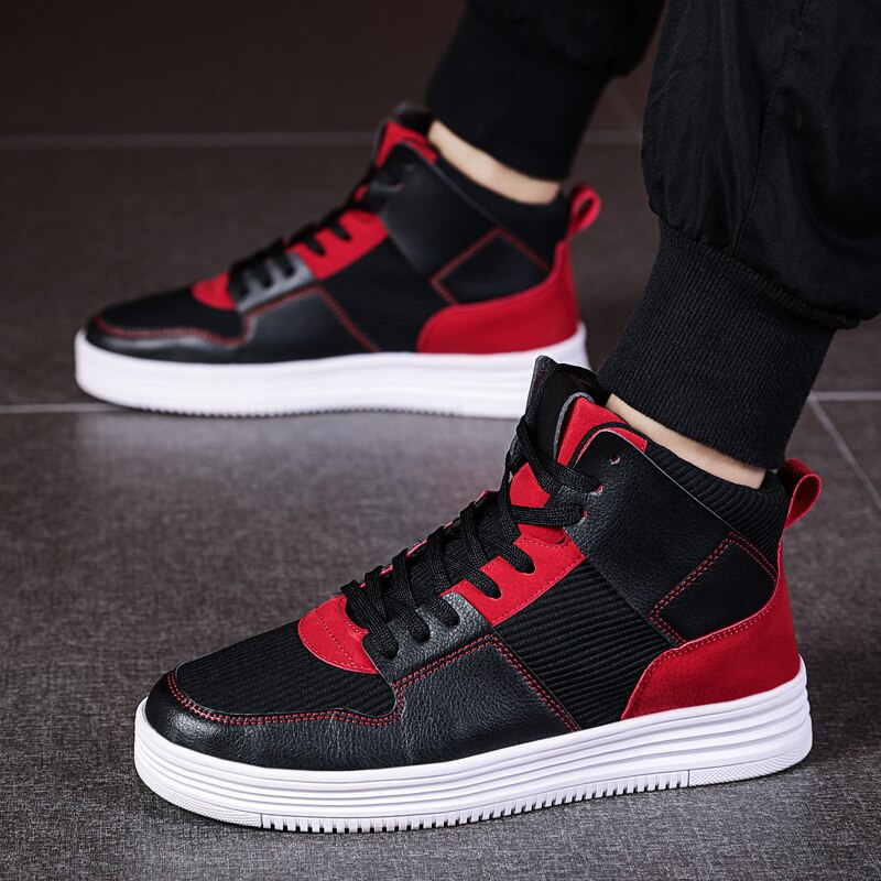 Män skateboard sneakers skor män atletisk sport skor män cool bullock plein skor märke promenader tränare skor