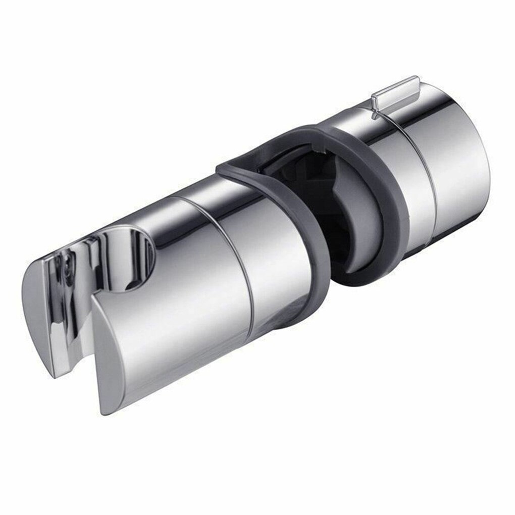 Bruser beslag brusestang holder justerbar 18 ~ 25mm abs krom brusehoved holder badeværelsestilbehør universal: 18-25mm