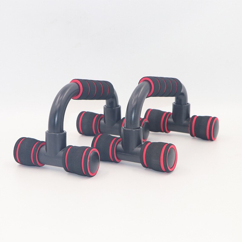 2 PCS Push-ups Frame Sponge Hand Grip Trainer Gym Fitness Exercise Equipment Strength Training Tool Arm Chest Muscles Training
