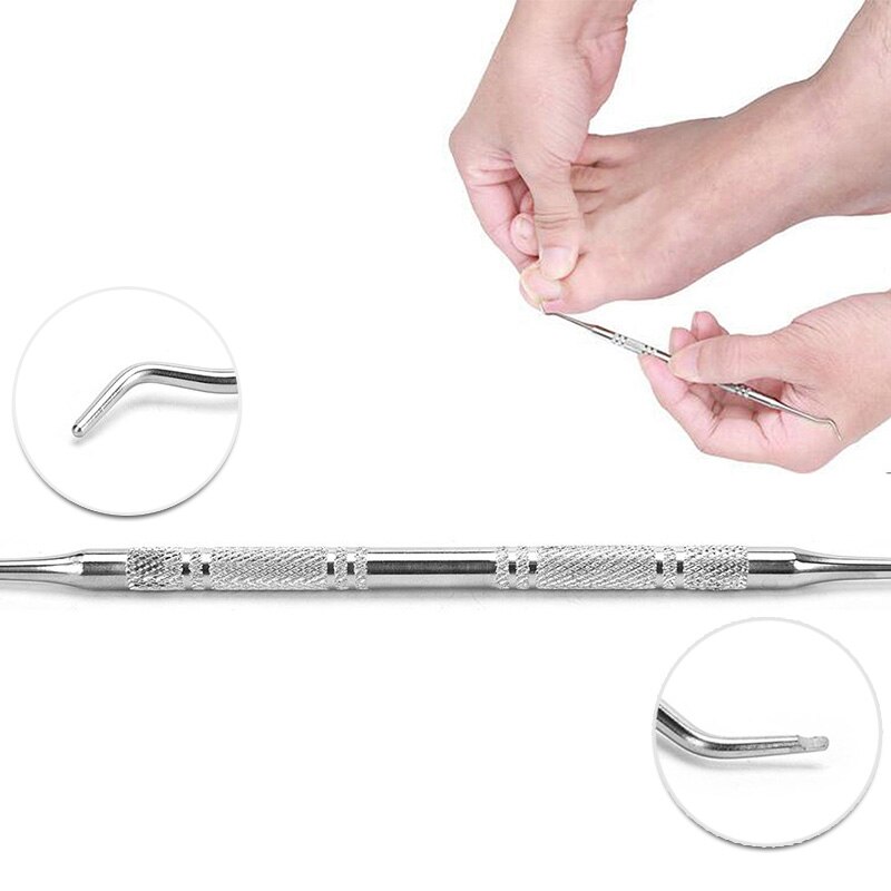 1pcs Ingrown Toe Nail Lifter File Double Ended Pedicure Tool Ingrown Toenail Paronychia Podiatry Pedicure #91833