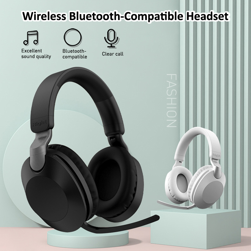 Bezprzewodowy zestaw słuchawkowy Bluetooth z mikrofonem Zestaw głośnomówiący HIFI Stereo BT5.1 Słuchawki douszne do rozmów i muzyki