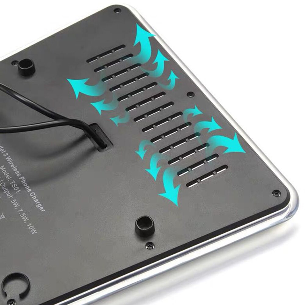 Fast Wireless Charger Charge Car Interface For Tesla model3 Wireless