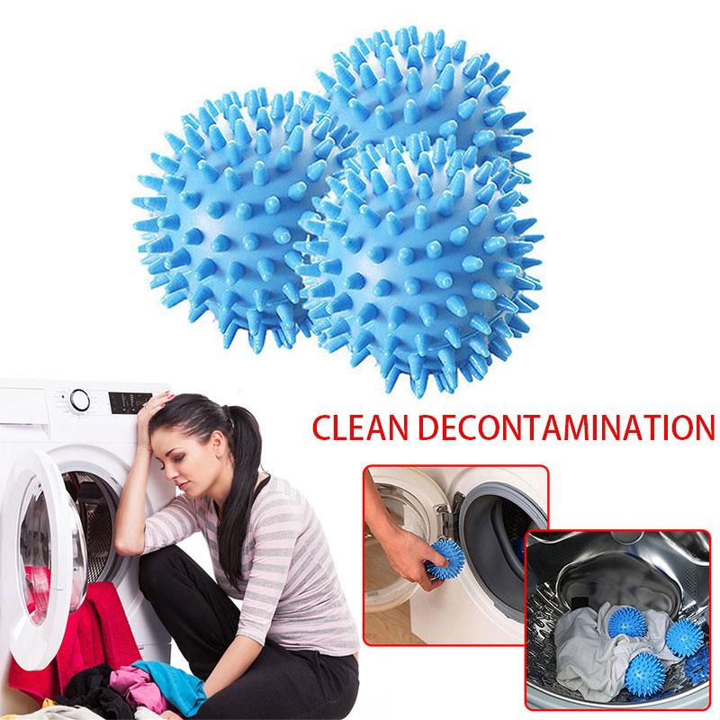 Cloth Cleaner Plastic Wash Clothes Dryer Balls Plastic Laundry Ball Home & Living Washing Soften Faster Fabric No Chemical