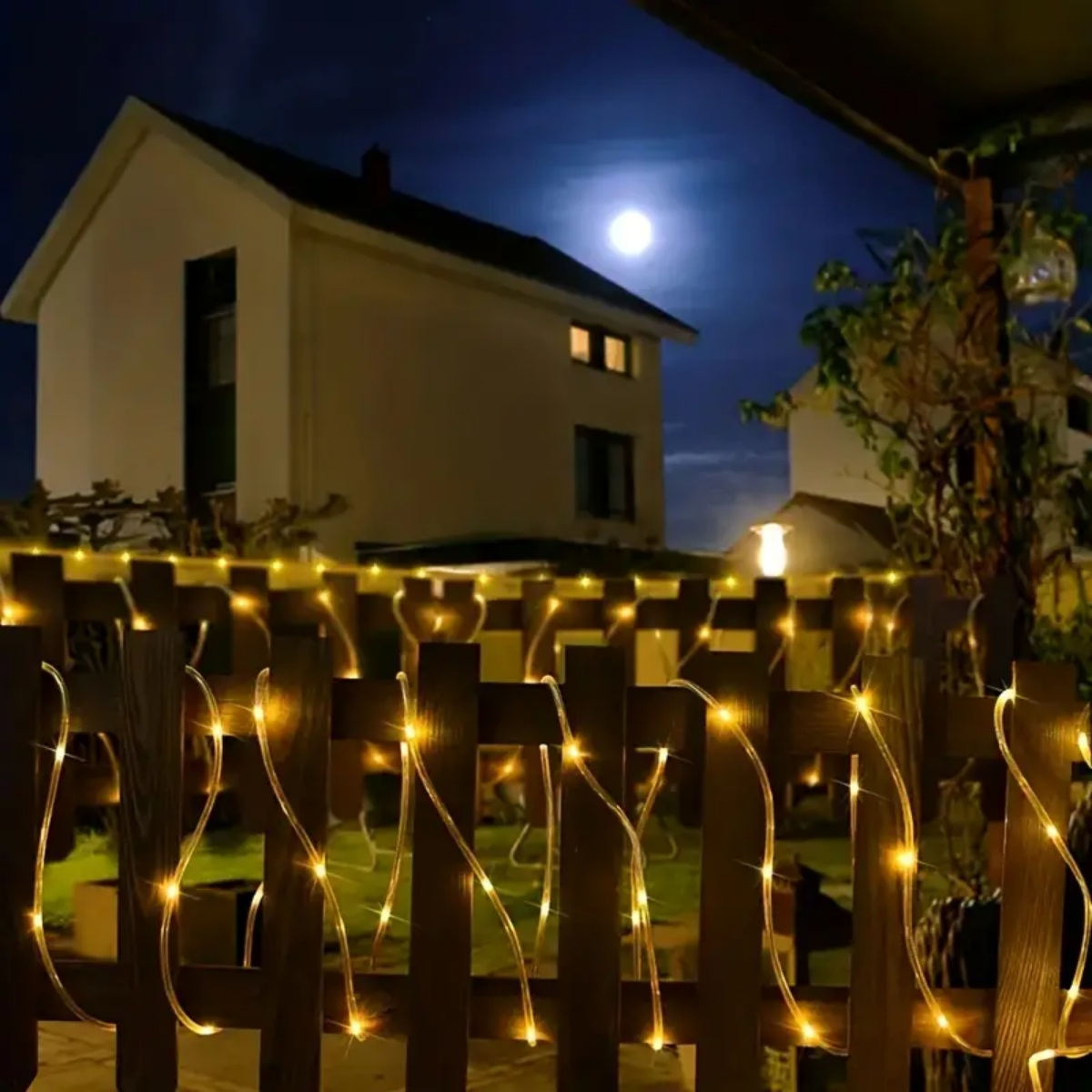 1pc50LED Solar- retro Hanf Seil Kupfer Draht Licht Mit 8 Modi Ich bin Freien Wasserdichte Camping Schnur Licht Park Gebühr atmosphäbetreffend Lampe