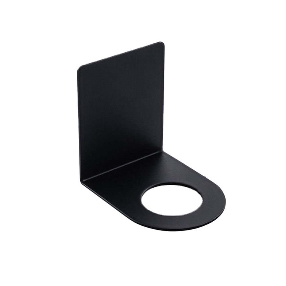 Soporte de pared para botella de jabón, gancho de Metal sin perforaciones, colgador de botellas de acero inoxidable, suministros de cocina sin huellas, , 1 unidad
