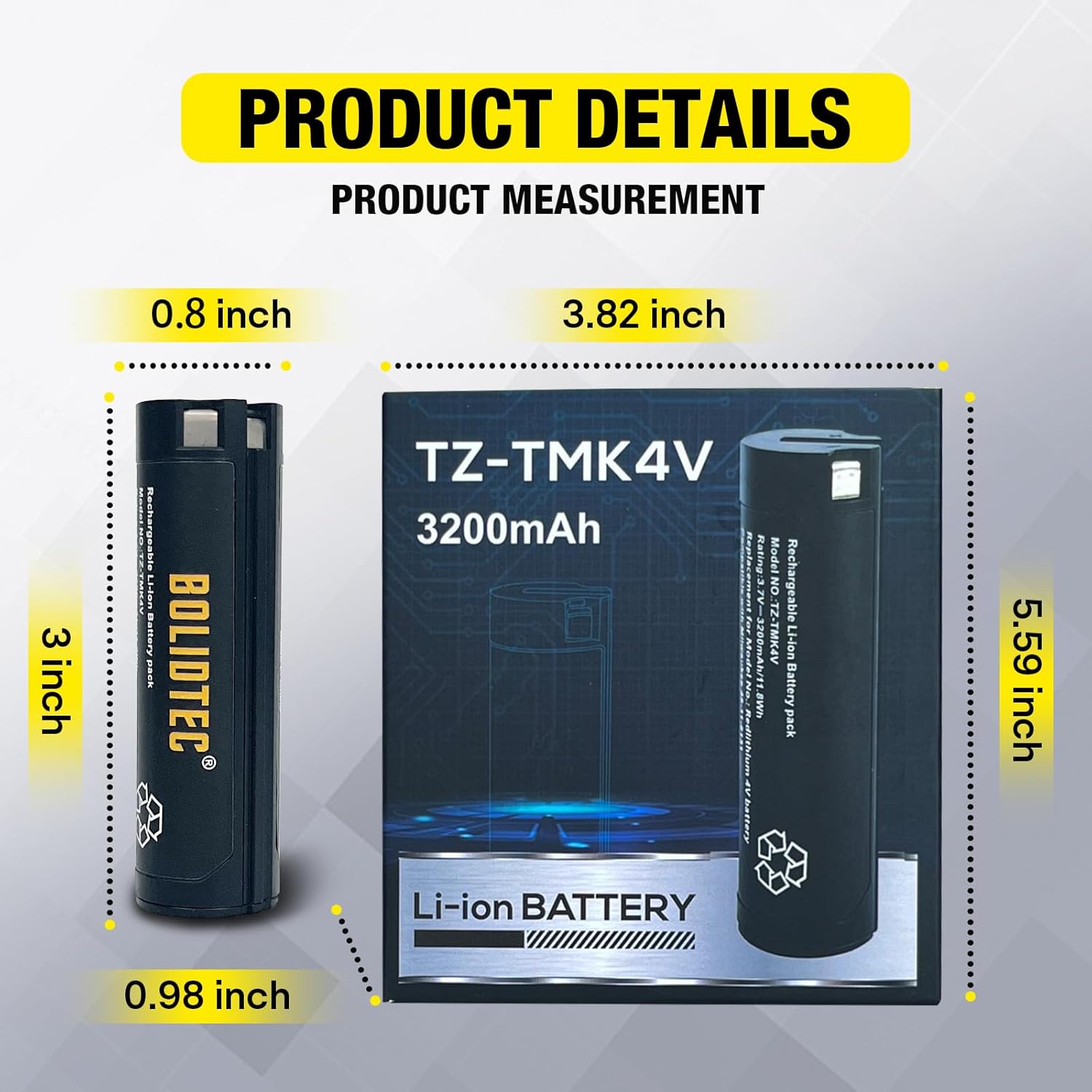 3,0 Ah Milwaukee Werkzeug 48-11-2131 Redlithium-USB-Akku für 2162-21 Fokus Taschenlampe 2115-20 2118-21 Scheinwerferbatterie