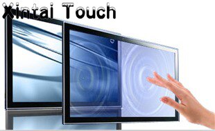 Xintai Touch 10 puntos táctiles 21,5 "Panel de pantalla táctil IR/superposición de Marco táctil IR, formato 16:9 con vidrio