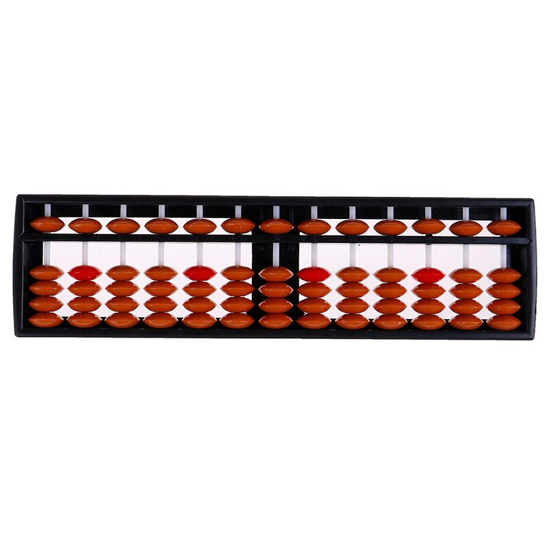 Traditionnel 17 chiffres boulier maths affaires chinois boulier jouets éducatifs Soroban perles colonne enfant école outils d'apprentissage