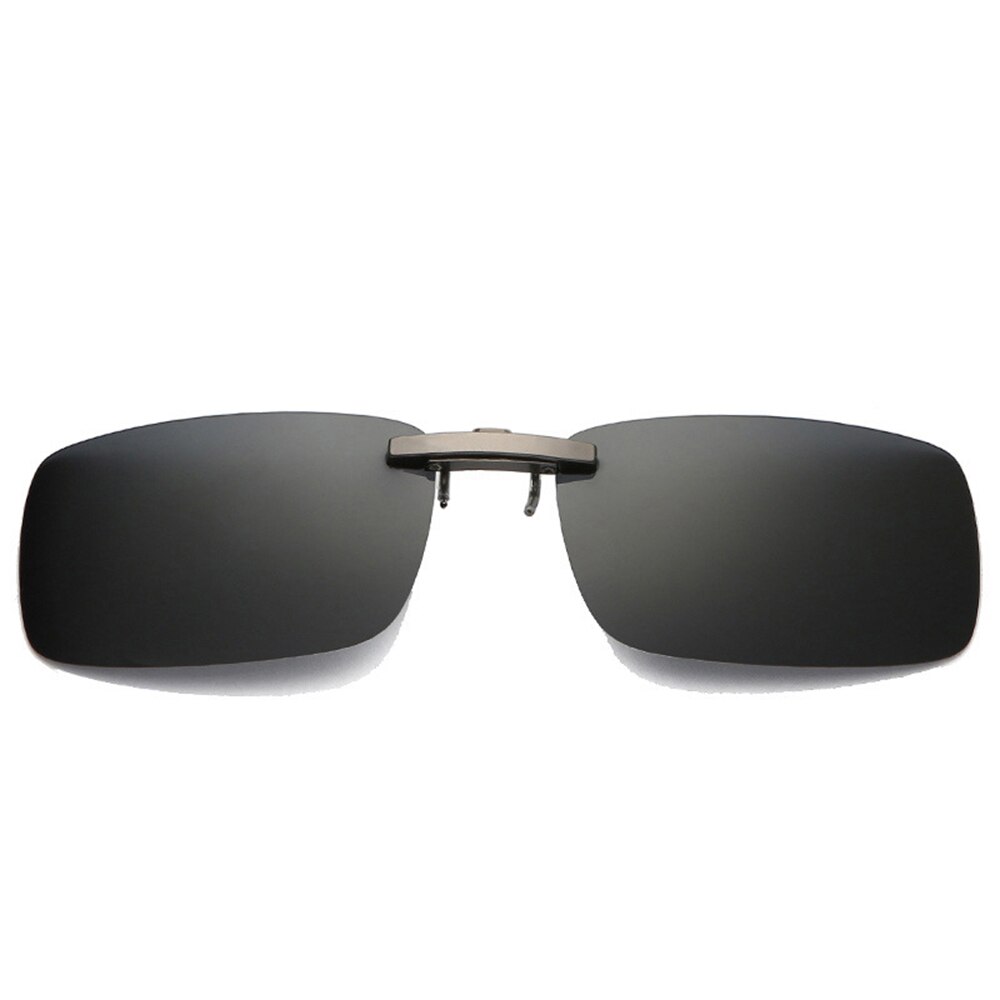 Aftagelig tac-linse, kører metal polariseret klip på uv400 solbriller bilchaufførbriller – Grandado