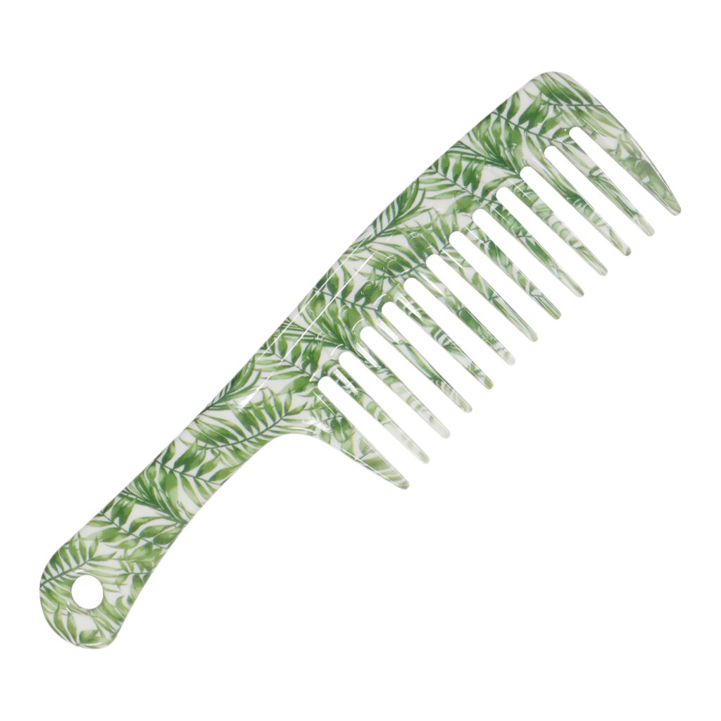 Grove Kam Detangling Hair Brush,Paddle Hair Kam, zorg Handgreep Kam Voor Lange Korte Rechte Krullend Kappers Gereedschap