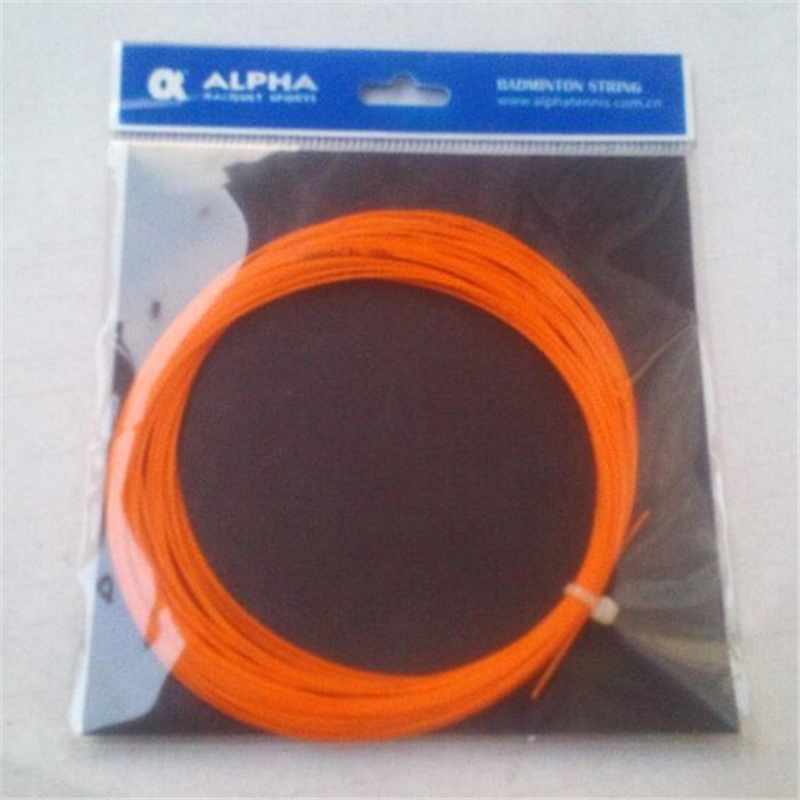 Alpha 2PC Badminton Racket Durable High Pound 12m 0.68mm Machine Stringing Tools Practice Net For Badminton