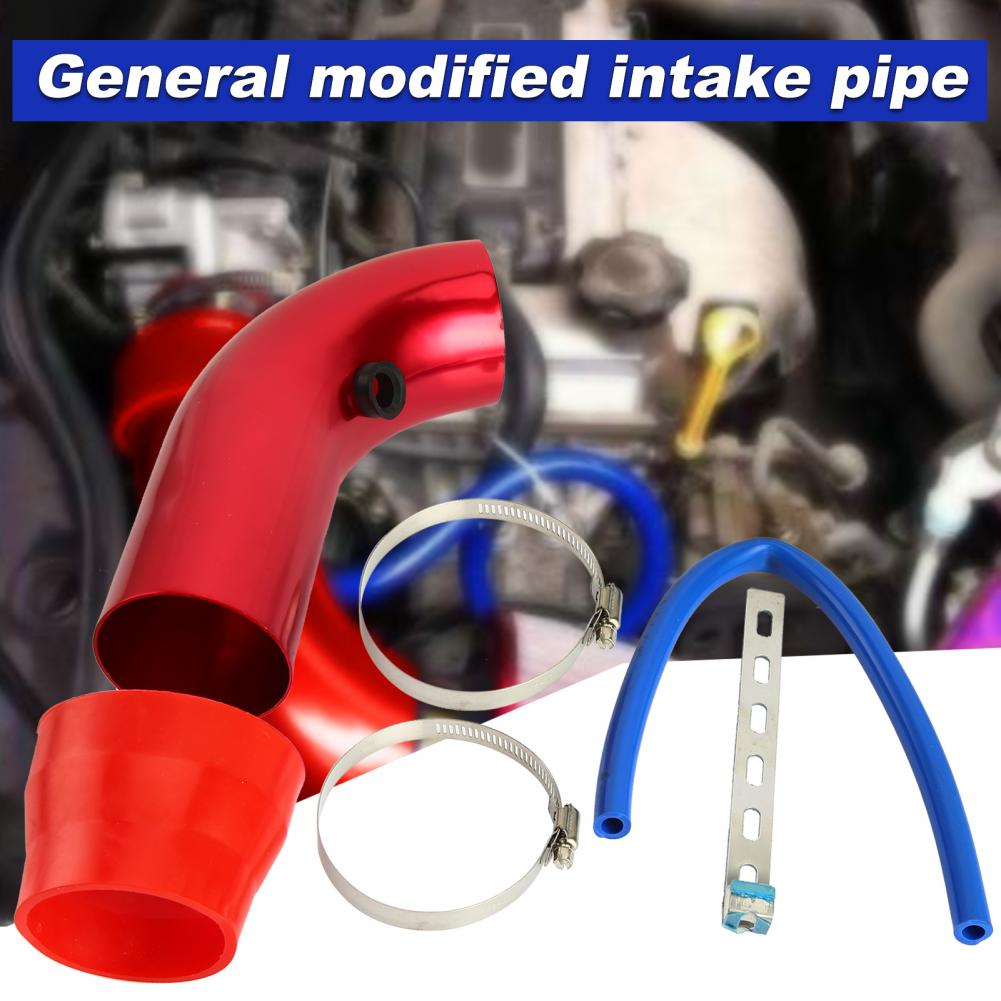 Universal Air Intake Pipe Modified Parts Aluminium Alloy Induction Intake Pipe for Cars