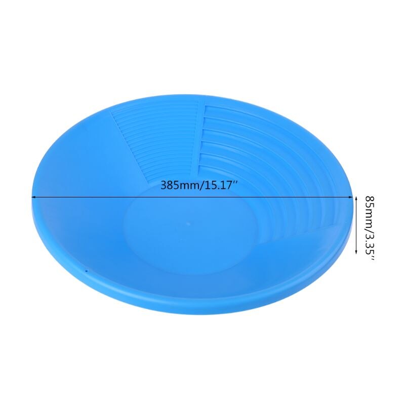 15 &quot; plast gull panne gull bassenget for sand gjørme mineral behandling gull rush verktøy