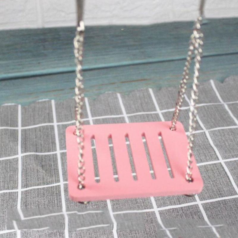 Hamster Color Swing Toy Hanging Gadget Wooden Cage... - Grandado - Toy Hamster Colorful Swings