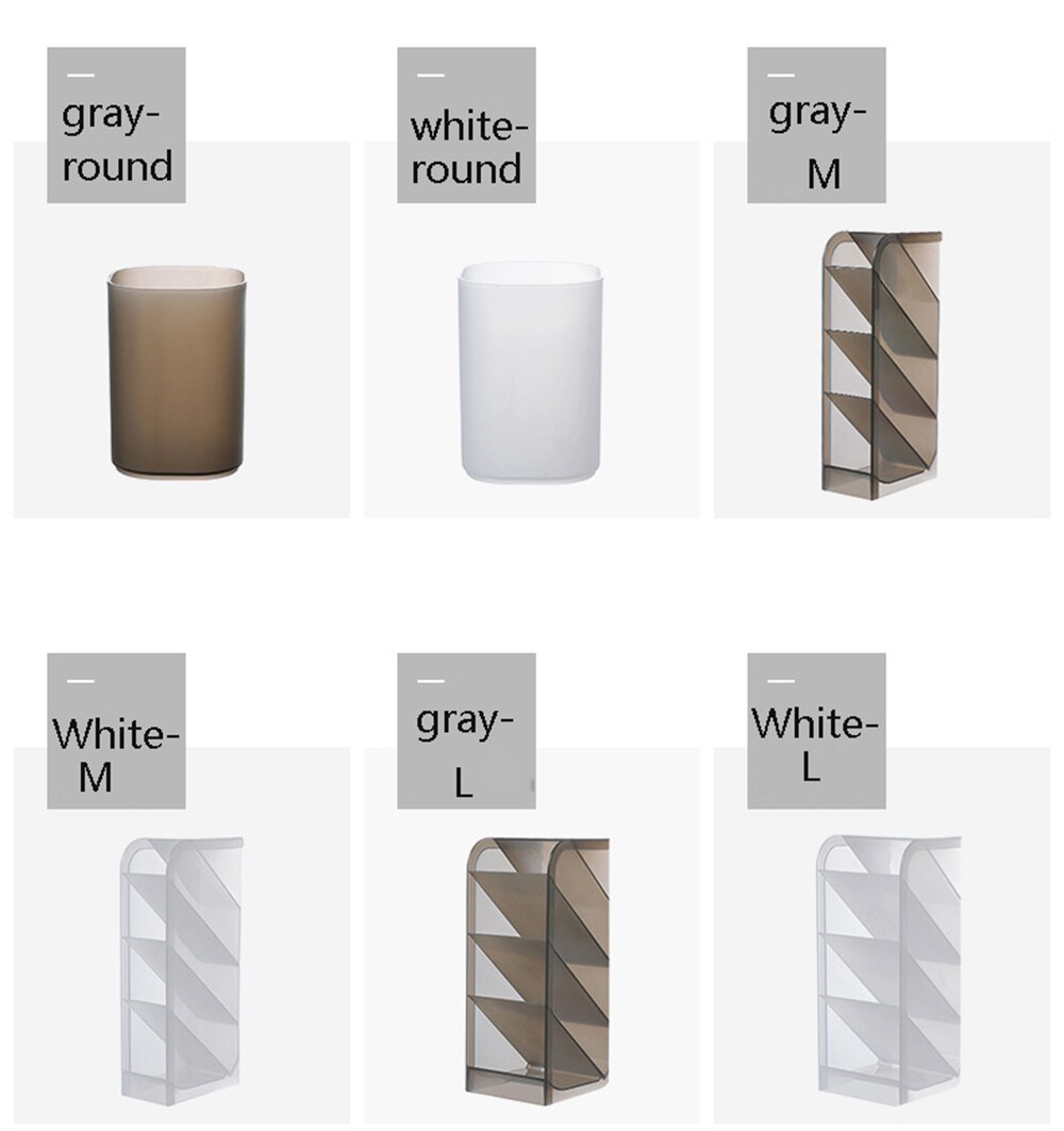 Kawaii Large Capacity Desk Pen Holder Storage Box Desktop Organizer Stand Case Office School Stationery Supply