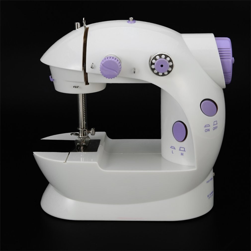 Bærbar elektrisk symaskine sæt skræddersyet lille husstand elektrisk mini multifunktion bærbar symaskine værktøj
