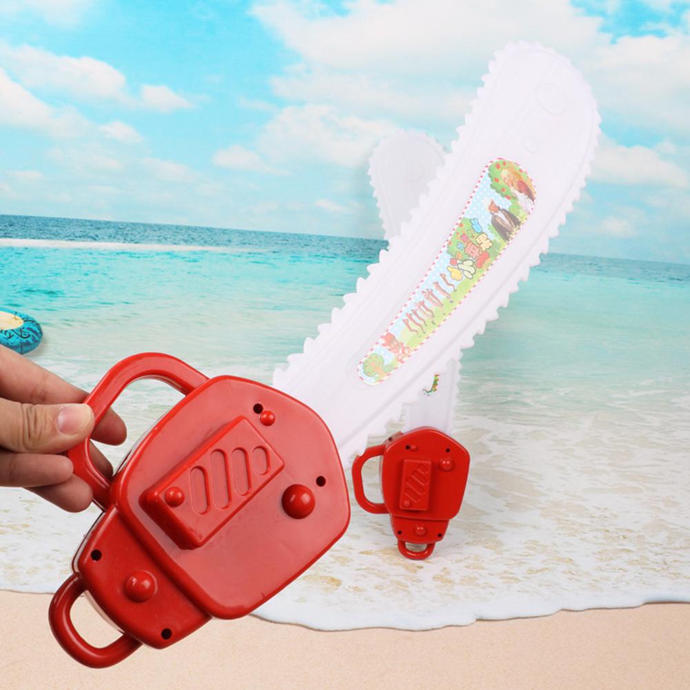 Kinder Leucht Kunststoff Elektrische Spielzeug Sah mit Sound Geburtstag Weihnachten Dekoration