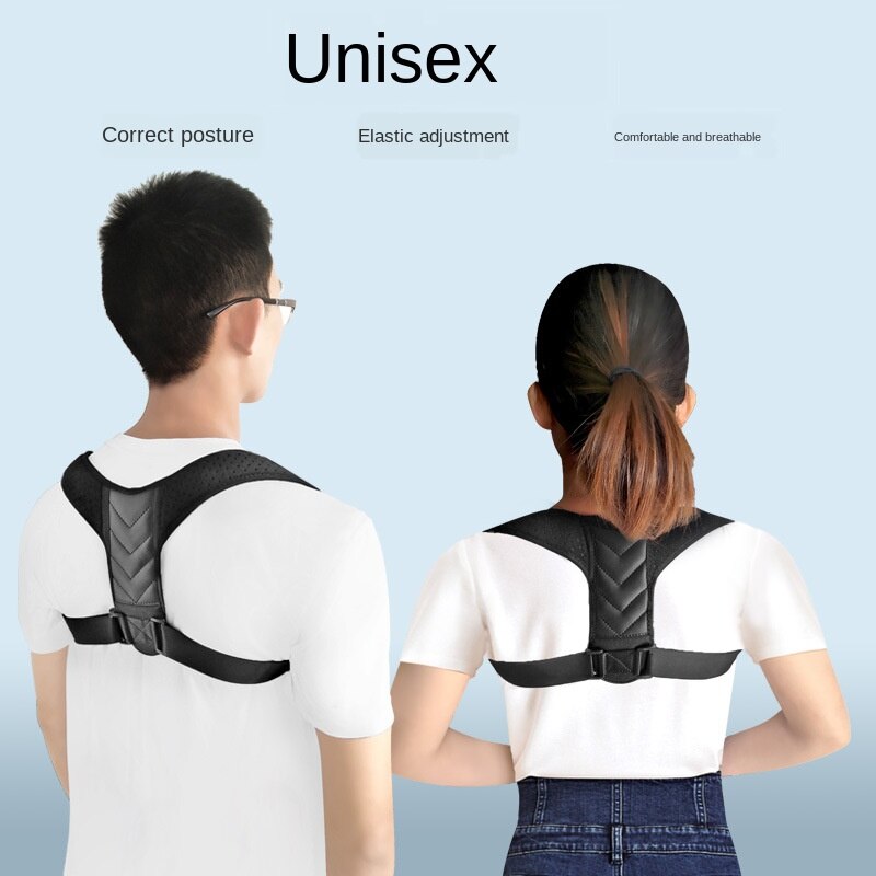 Wervelkolom Corset Terug Ondersteuning Houding Corrector Back Brace Verstelbare Houding Brace Voor Bovenrug Schouder Terug Pijnbestrijding Trainer