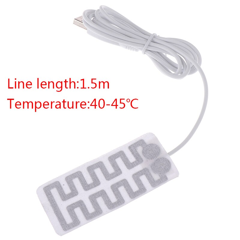 1 Usb robić komputera 5V zima na wolnym powietrzu termiczne ciepłe rękawiczki podgrzewacz robić rękawic motocyklowych rękawice Podkładka podgrzewane podkładki elektryczny element grzejny