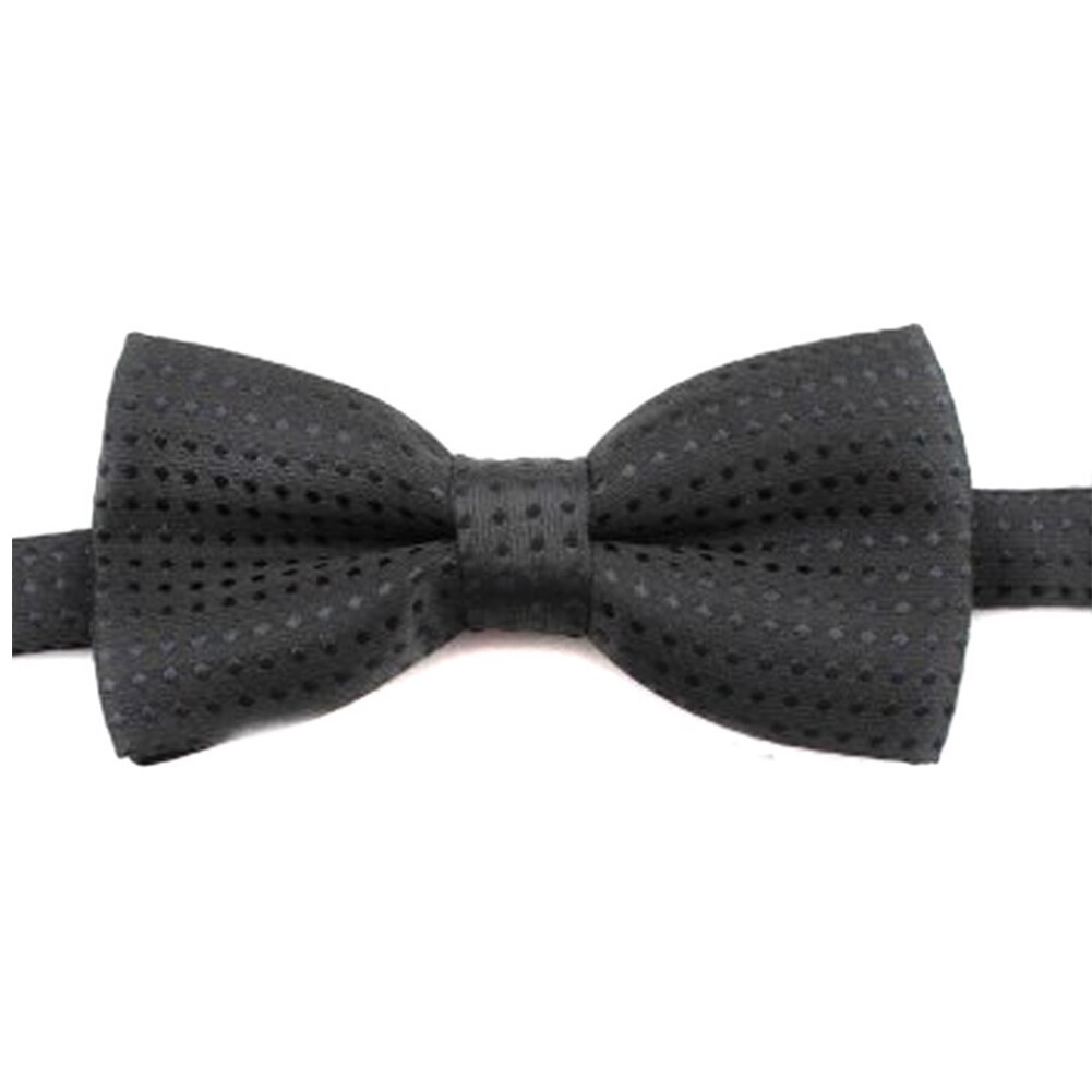 Formal Children's bow tie Polyester solid color Butterfly Wedding Party Dot Necktie Kid Suit Tuxedo Dicky Pet Bow Tie