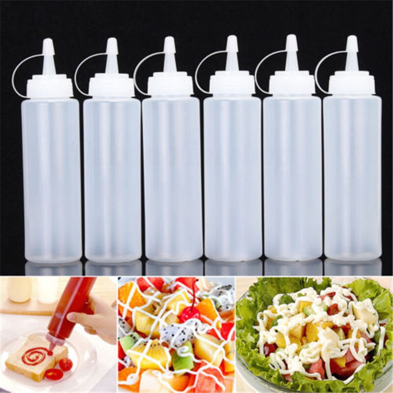 Distributeur de nourriture sèche mural pour salade de Condiment en plastique transparent