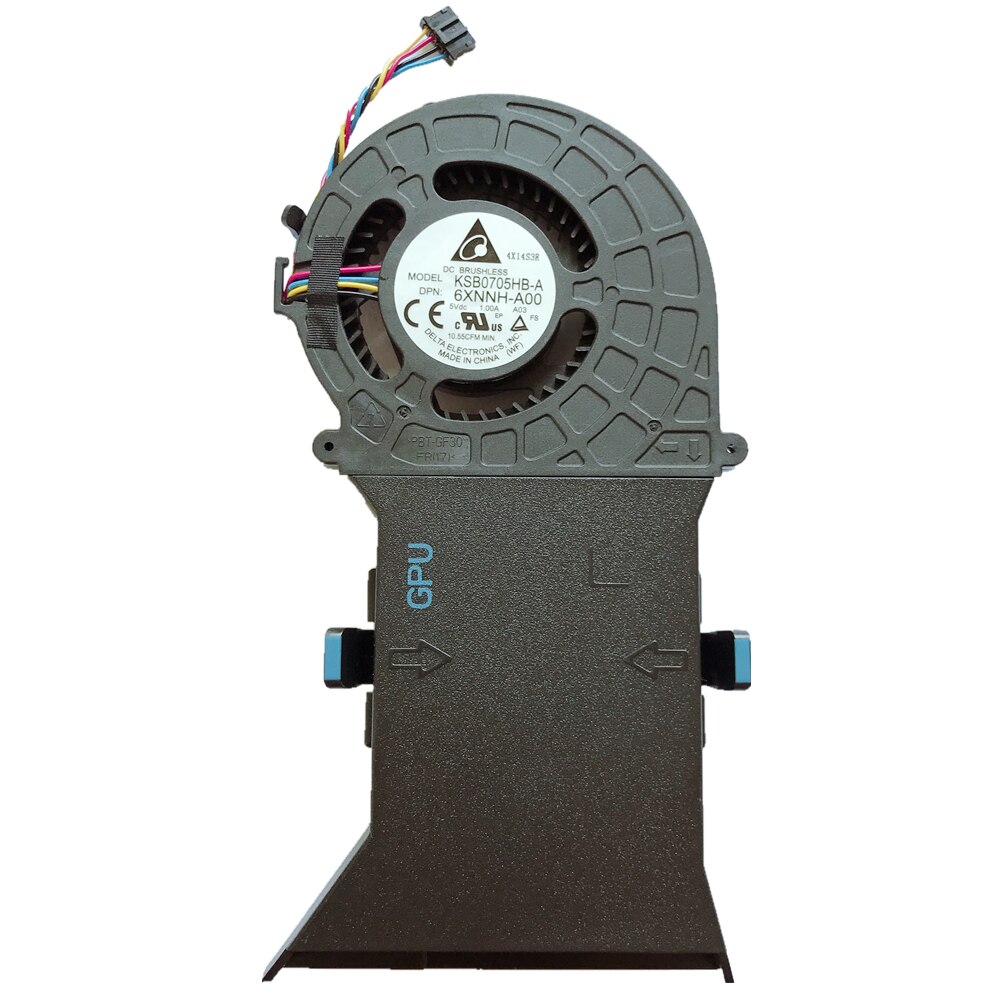 GPU CPU FAN For DELL Alienware ALWAR-2508 Alpha cooling fan cooler radiator 0XH2YX XH2YX 06XNNH 6XNNH KSB0705HB-A
