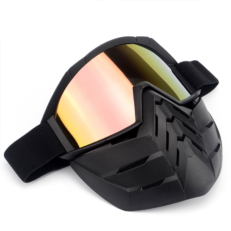 Ski Goggles Mask Adjustable Motor Cycling polarized UV400 Glasses Bike Goggles Sport Driving Sunglasses