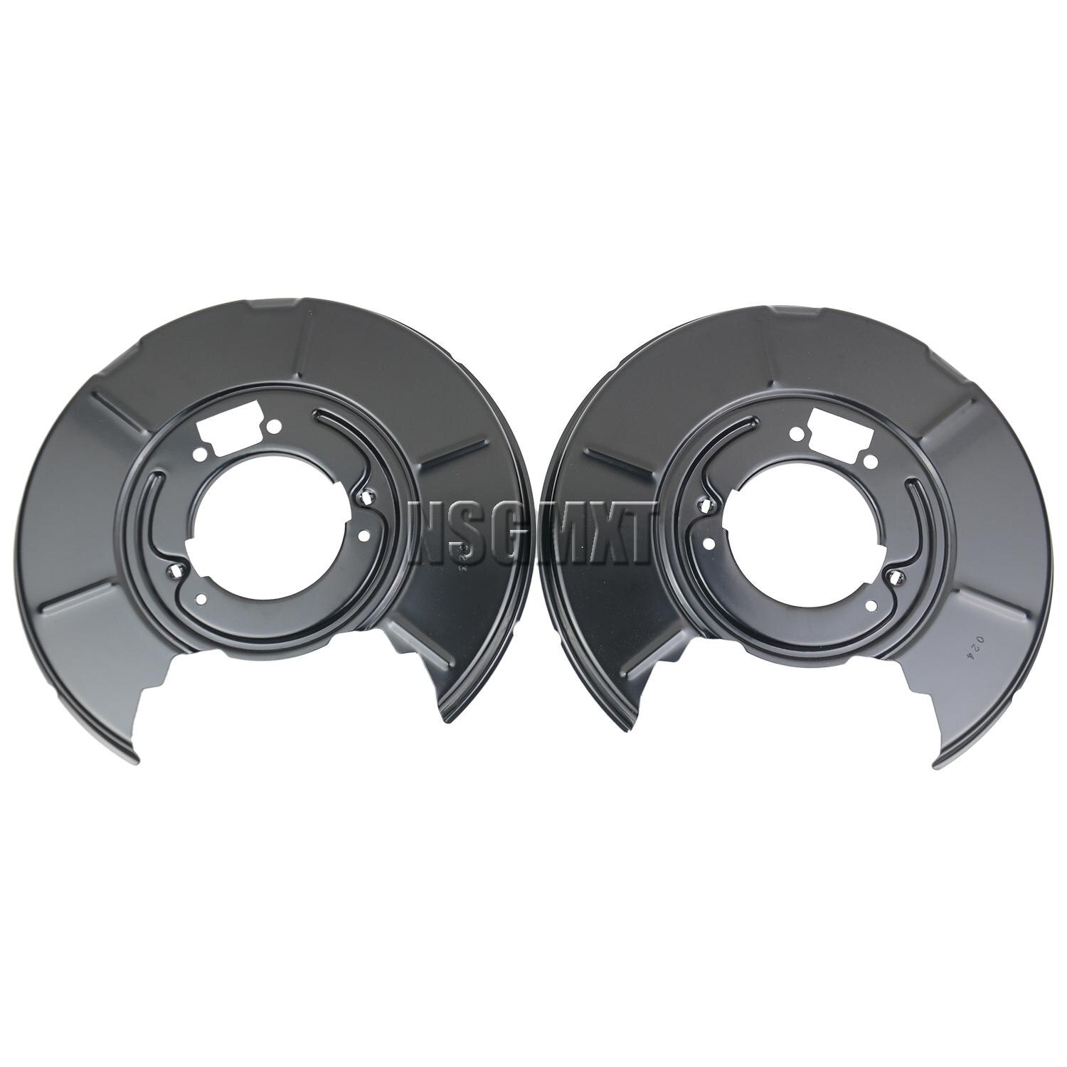 AP03 1*Pair Rear Brake Dust Shields Disc Backing Plate(2 PCS) For BMW 325i 328i 323i