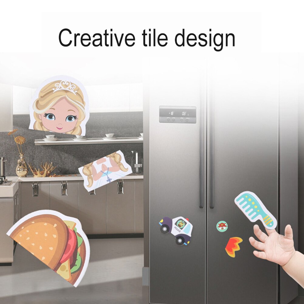 Jeu de correspondance magnétique Puzzles Imagination jouer ferme magasin Figure enfants jouet enfants jouets éducatifs pour enfants