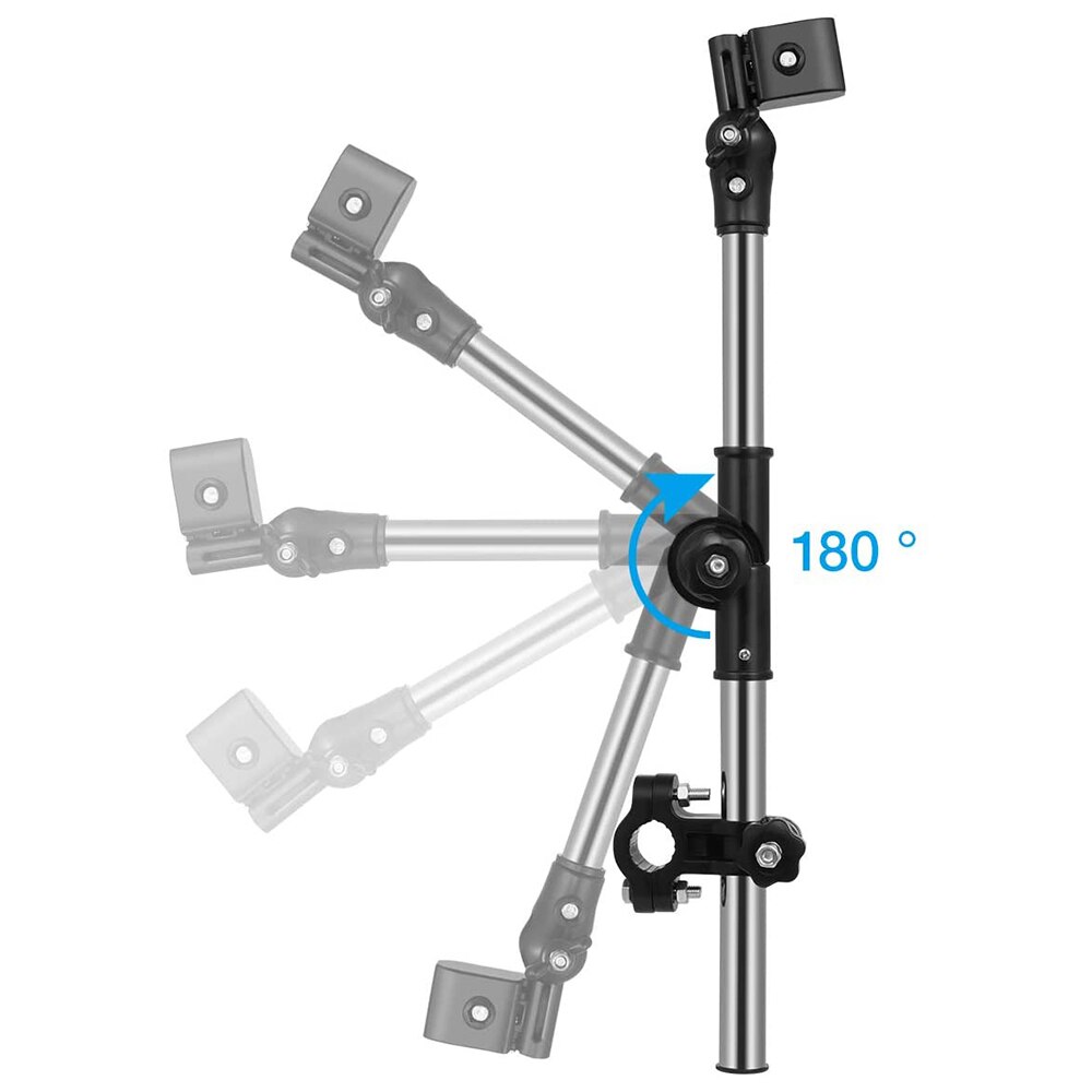 Paraplustandaard, handige verstelbare rolstoel paraplu connector montagestandaard kinderwagen accessoires kinderwagen parapluhouder sd