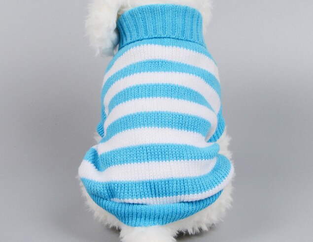 Pull tricot chaton chiot | Chien chat, tricot classique col roulé, tricot animal de compagnie, automne hiver manteau vêtements 3 couleurs