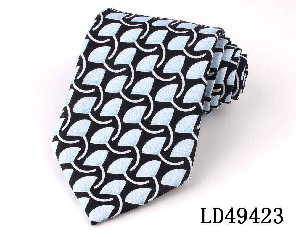 Nowe w kwiatki drukuj krawaty dla mężczyzn kobiety moda miękkie krawat garnitury poduszka podróżna polisterowa krawaty dla chłopca dziewczyny Gravata prezenty ślubne krawaty: LD49423