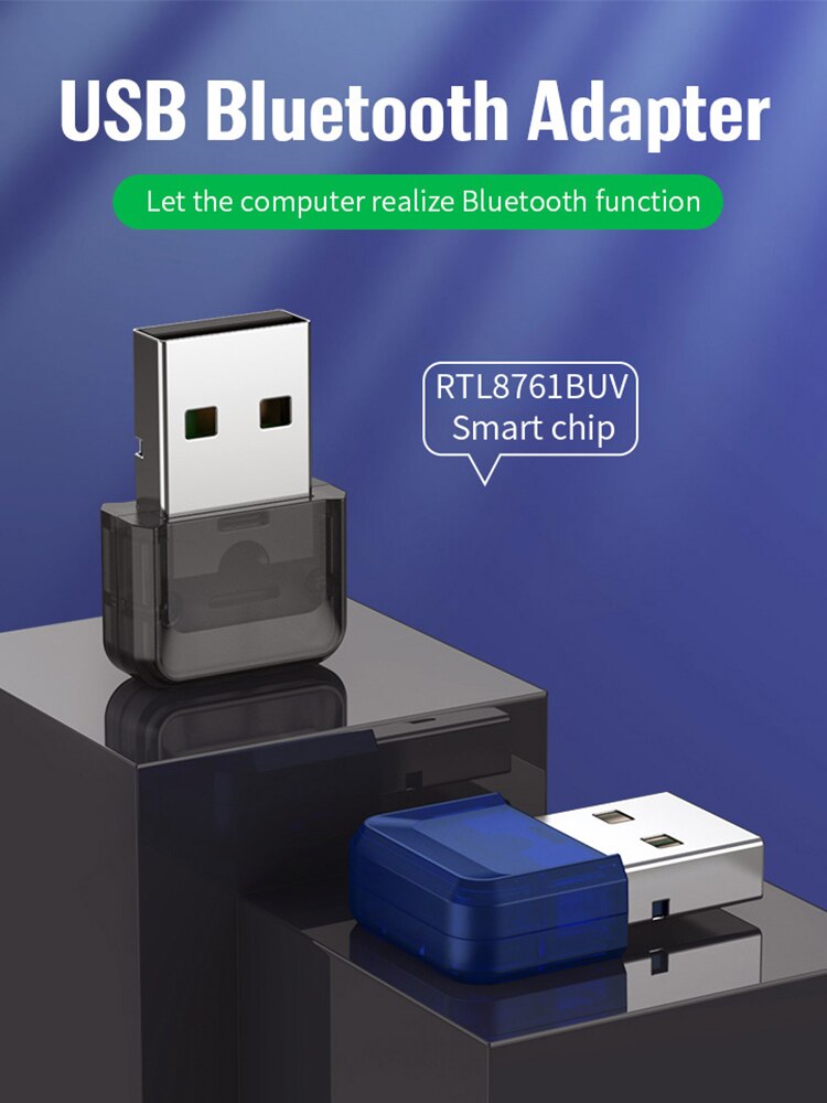 Bluetooth 5,0 adapter USB bluetooth bluetooth desktop-computer bluetooth sender laptop Win 10 8 wireless transceiver adapte